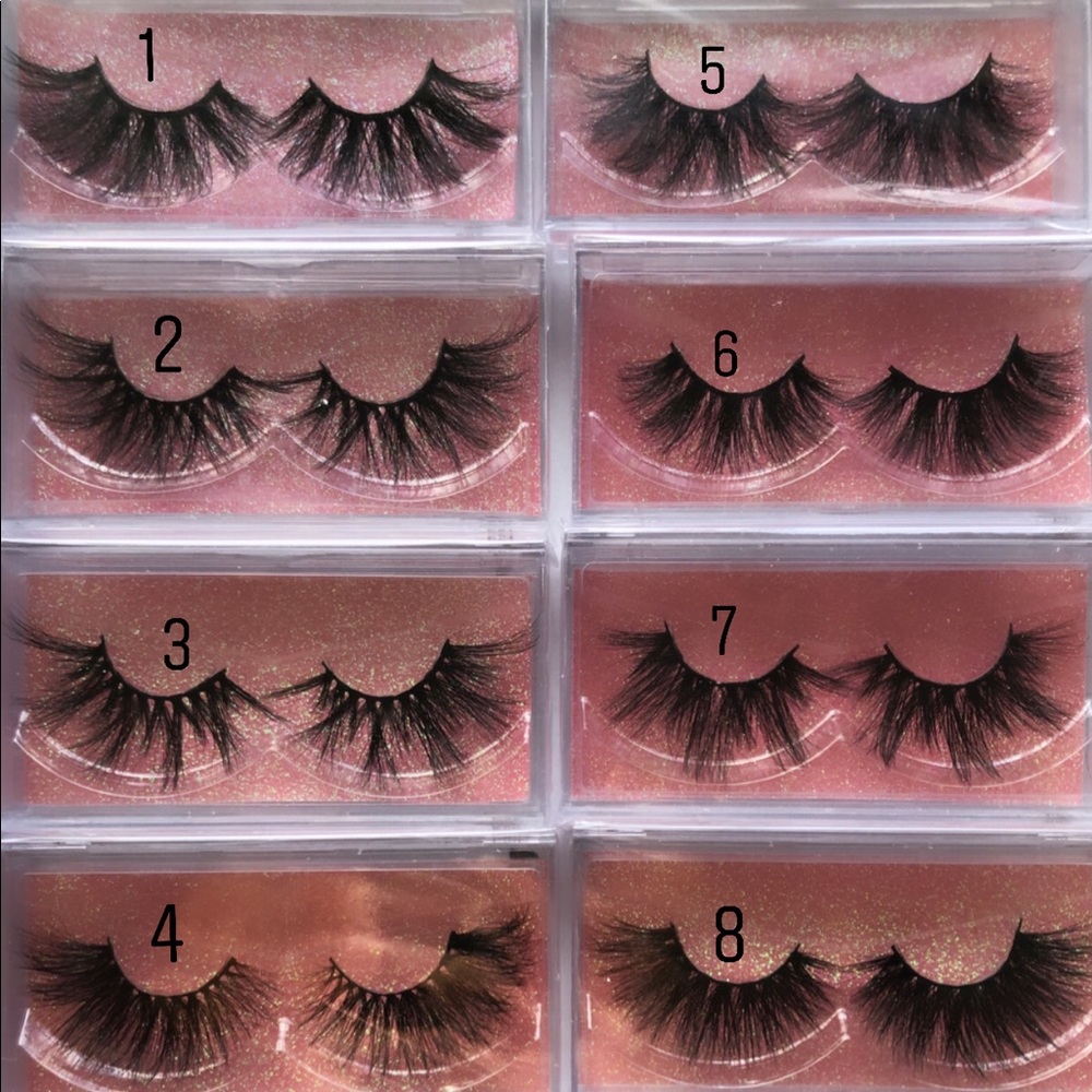 single pair eyelashes , #2 is sold out.